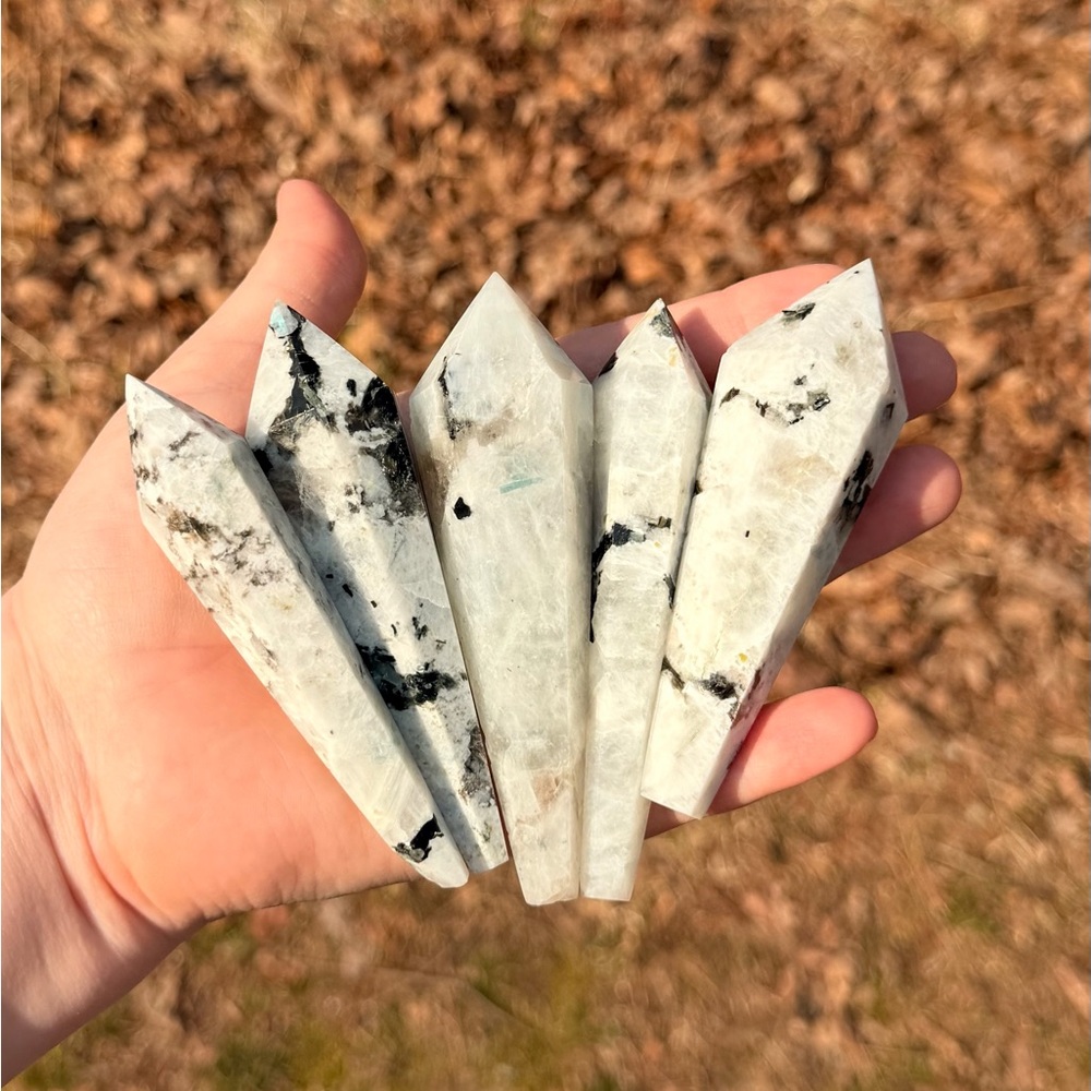 NEW! Rainbow Moonstone Wand